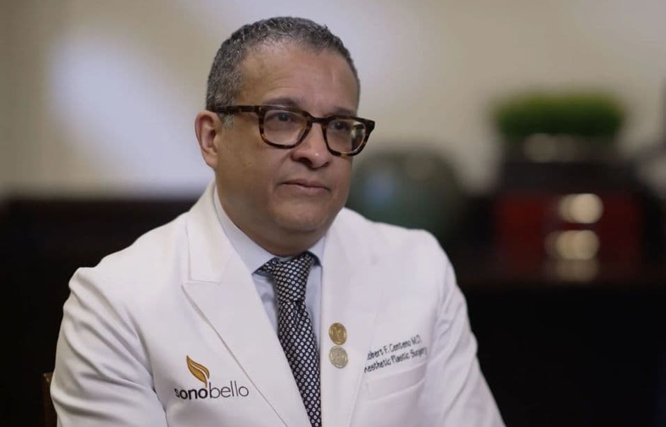 Surgeon Robert Centeno is Sono Bello’s medical director for the East region. (NBC News)